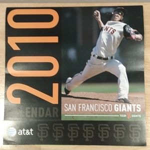 2010 Giants Calendar (Unused)